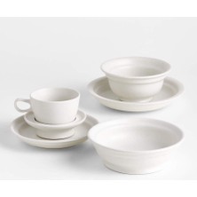 Crate & Barrel Jamesware 5 Parçalı Yemek Takımı, Zarif ve Çok Yönlü Sofra Tasarımı