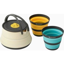 Sea To Summit Frontier Ul Katlanabilir Kettle Kamp Seti 3’lü