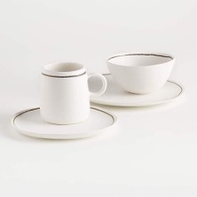 Crate & Barrel Stella 4 Parça Yemek Takımı
