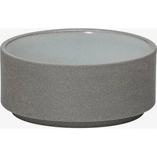 Hasami Porcelain Kase 85 mm Gri Koleksiyon Istiflenebilir Japon Seramik