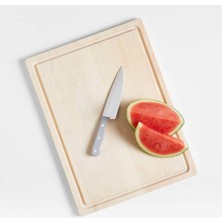 Crate & Barrel Çift Taraflı Akçaağaç Kesme Tahtası 20"X15"X0.75, Zamansız ve Çok Yönlü