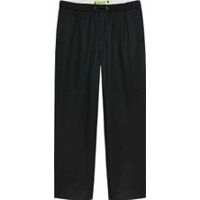 American Rag Cie Konforlu Relaxed Fit Iş Pantolonu - Orta Bel, Metal Detaylı, Uzun