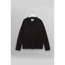American Rag Cie Ultra Yumuşak Wightman Black Milano Hırka - Modern Tasarım ve Zarif Detaylar