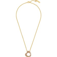 Kurt Geiger London Pave Necklace, Kalp Kristalli Kolye