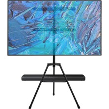 Ingunar Modern Tripod Tv Standı 32-75 Inç Ekranlar Için Minimalist Ayaklı Tv Standı
