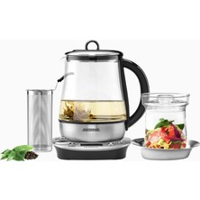 Gastroback Design Tea & More Advanced 3’ü 1 Arada Otomatik Çay & Su Kettle ve Hassas Pişirici