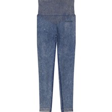 Reborn Society Denim Etkili Tayt