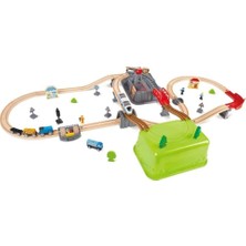 Hape Railway Construction Set Ahşap Yük Treni ve Depolama Kutusu 3 Yaş ve Üzeri