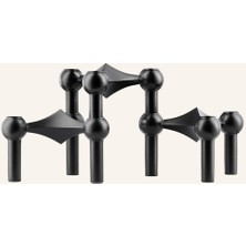 Stoff Nagel 3’lü Metal Mumluk Seti, 6,5X10 Cm, Modüler ve Şık Tasarım