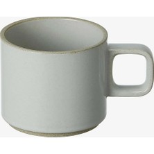Hasami Porcelain HPM019 Küçük Gri Parlak Kupa 325 ml Japon Seramik Kupa