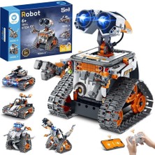 Sillbird 5'i 1 Arada Robotik Set, Uygulama ve Uzaktan Kumanda Ile, Programlanabilir Robot