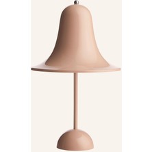 Verpan Verner Panton Tasarımı Taşınabilir LED Masa Lambası – IP44, Şarjlı, Modern Çan Formu