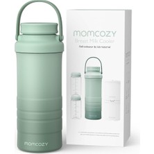 Momcozy Taşınabilir Göğüs Sütü Soğutucu 24 Saat Soğutma, 2 Bebek Biberonu ile Seyahat ve Dış Mekan Kullanımı