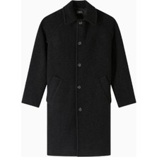 A.p.c Gaston Coat Italyan Yün Diz Boyu Erkek Kaban