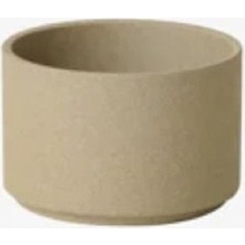 Hasami Porcelain Natural Seramik Kase Ø85 mm Modüler ve Üst Üste Geçmeli