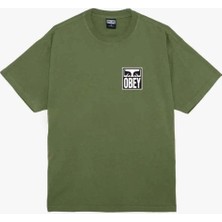 American Rag Cie Obey Eyes Icon 2 Tişört - %100 Pamuk, Rahat Kesim ve Özel Grafik Tasarım