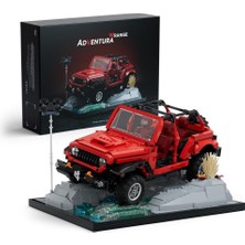 Nifeliz Arazi Aracı Kiti Yetişkinler Için, Offroad Sıkıştırma Blokları Seti, Yapı ve Sergi Manzarası