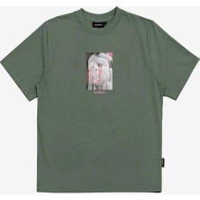 American Rag Cie Yüzde 100 Pamuk, Açık Yeşil T-Shirt Corruption - Kolay Bakım ve Doğru Kalıp