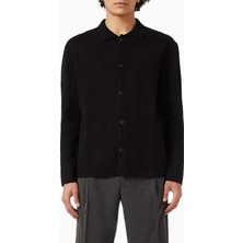 Selected Homme Organik Pamuk Karışımlı Rahat Kesim Hırka, Modern Erkek Minimalist Stili