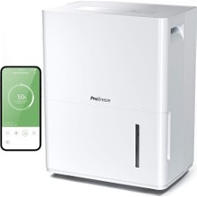 Pro Breeze 30L/GÜN Akıllı Nem Alma Cihazı Wi-Fi, Uygulama, Sürekli Tahliye ve Otomatik Nem Sensörü