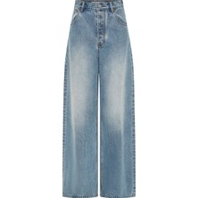 Camilla And Marc Yüksek Bel Geniş Paça Denim Pantolon
