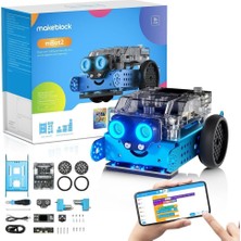 MakeBlock Mbot 2, Wifi Uzaktan Kumandalı Yapay Zeka Robot Oyuncağı, Scratch ve Python Uyumlu