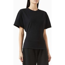 EB Denim Eero Cinched T-Shirt - Beyaz - Pamuklu Premium Kumaş ile Şık Tasarım