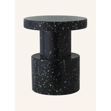 Normann Copenhagen 42 cm Yuvarlak Yan Sehpa Geri Dönüştürülmüş Malzeme Hocker Tasarım