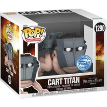 Funko Pop! Süper: Attack On Titan, Cart Titan Figürü, 15 cm Vinil Koleksiyon Oyuncağı
