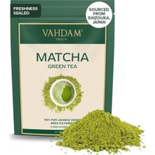 VAHDAM Çayı 100G %100 Saf Vegan Glutensiz Organik Toz Yeşil Çay