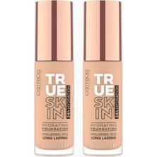 Catrice True Skin Hydrating Foundation 2’li Paket Nemlendirici ve Doğal Görünüm