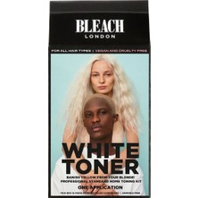 Bleach London White Toner Kit Sarı Alt Tonları Gidermeye Yardımcı, 16-20 Haftaya Kadar Kalıcı Toner Seti