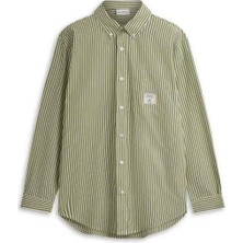 American Rag Cie La Chemise Rayee - %100 Pamuklu Çizgili Gömlek | Şık ve Rahat Regular Fit