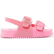 Mini Melissa Çocuklar Için Rahat Tokalı Sandalet - Pembe