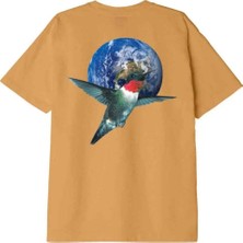 American Rag Cie Obey Hummingbird T-Shirt - Box Fit Ağı Heavyweight Tişört