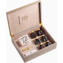 Lootah Velvet Incense Set, Lüks Buhurdan, 6 Çeşit Tütsü ve Oud Hediye Seti
