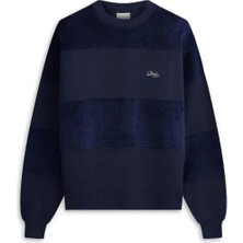 American Rag Cie Drôle Nakışlı Relaxed Fit 100% Pamuklu French Terry Sweatshirt