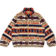 American Rag Cie Erkekler Için Nordıc Polar Fleece Ceket - Şık ve Konforlu, Turuncu Renk