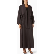 Beige Collection Modern Çizgili Abaya ile Konfor ve Şıklığı Bir Arada Yaşayın