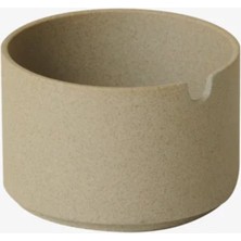 Hasami Porcelain Japon Tasarımı 8,5 cm Doğal Seramik Şekerlik Modüler ve Zarif
