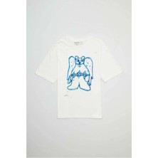 American Rag Cie Domrebel 200GSM Pamuklu T-Shirt - Özgün Tasarım, Rahat Kesim ve Uzun Kol