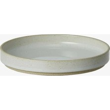 Hasami Porcelain Japon Tasarımı 14,5 cm Gri Parlak Tabak & Kapak Şık ve Modüler Seramik