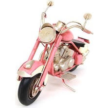 Dekoratif Metal Motosik Biblo Hediyelik
