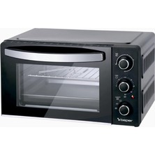 Beper P101FOR020 Elektrikli Fırın, 20L, 1300W, 3 Mod, Zamanlayıcı & Aksesuarlı