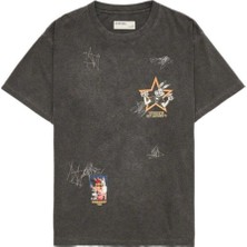 American Rag Cie Özgün Sanatlı Bunstar T-Shirt - Kanada Yapımı, %100 Pamuk, Regular Fit