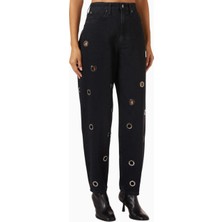 Frame The Narrow Grommet Jean, Organik Denim ve Modern Metal Detaylı Tasarım