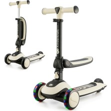 Kinderkraft Halley 2'si 1 Arada Scooter ve Denge Bisikleti, 1 Yaş+, 50 Kg'a Kadar Taşıma