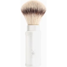 Mühle Travel Tıraş Fırçası, Silvertip Fibre®, Mat Gümüş Alüminyum, 21MM
