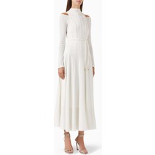 Eegen Studio Diep Dönüştürülebilir Kemerli Elbise - Rahat Rib-Knit, Seekine Yaşama Uygun Tasarım