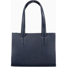 Adax Cormorano Elea Deri Shopper Çanta 29X21X13 cm Şık ve Kompakt Tasarım